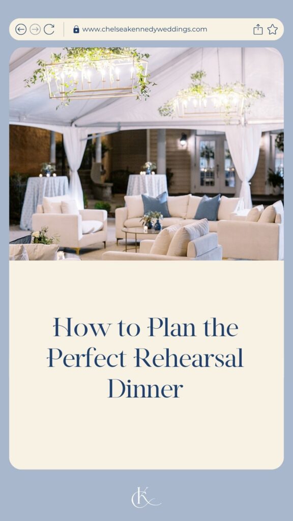 Alabama Wedding Rehearsal Dinner Tips  ; Chelsea Kennedy Weddings ; Alabama wedding planner ; tips for planning rehearsal dinner
